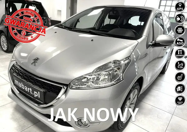 śląskie Peugeot 208 cena 33000 przebieg: 143000, rok produkcji 2014 z Szepietowo